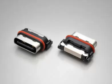 USB Type-C™準拠「DX07シリーズ」に防水タイプのレセプタクルを追加