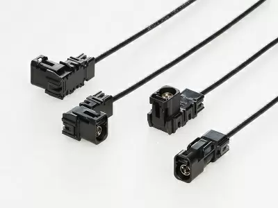FAKRA規格対応防水同軸コネクタ「MX66シリーズ」を開発