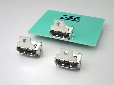 HDMI™ 2.1規格対応コネクタ「DC04シリーズ」フランジ付タイプのバリエーションを追加