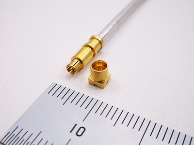 Development of Non-Magnetic SMPM Coaxial Connector Prototype