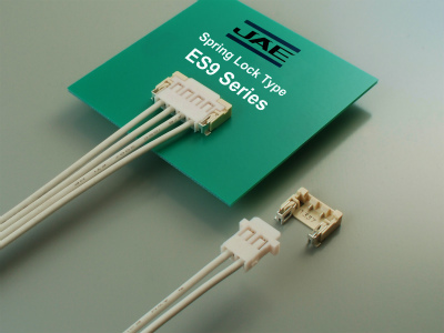 ケーブルの煽り方向に対する高保持力を実現　上面嵌合タイプ基板対電線用コネクタ 「ES9シリーズ」を開発