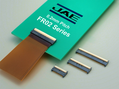 The Industry&#039;s Smallest-in-Class Area and Volume 0.2mm Pitch FPC Connector for Portable Devices&quot;FR02&quot; Has Been Developed