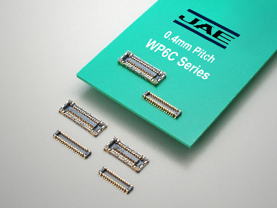 The First in the Industry as a Low-profile Compact Type Board-to-board Connector, 0.4mm Pitch Connector  &quot;WP6C&quot;  Series Featuring a Measure, Against Noise by Shield Structure Has Been Developed