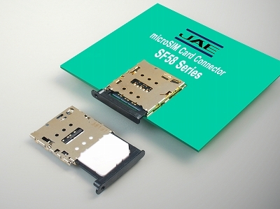 Realizing Industry&#039;s Lowest-in-class Height and Smallest-in-class Dimensions with High Level of Drop Resistance  &quot;SF58 Series&quot; Series Tray Type Connector for Micro SIM Card Has Been Developed