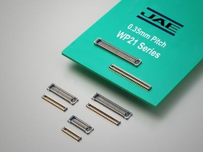 業界最小クラスの端子間ピッチと嵌合高さを実現　0.35mmピッチ基板対基板コネクタ「WP21シリーズ」を開発