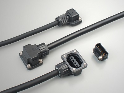New All-plastic, Low-profile, Waterproof Connector “JN14 Series” for Compact Servomotors