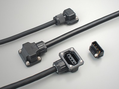New All-plastic, Low-profile, Waterproof Connector “JN14 Series” for Compact Servomotors