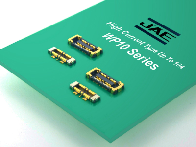 Smallest-in-Class Size High-current Compatible Power Terminals with 10A Rated Current Board-to-board Connector &quot;WP10 Series&quot; Has Been Developed
