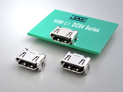 HDMI 2.1規格認証取得コネクタ　「DC04シリーズ」を開発・販売開始
