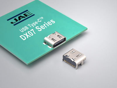 USB Type-C™準拠「DX07シリーズ」に16極1列SMTレセプタクルを追加