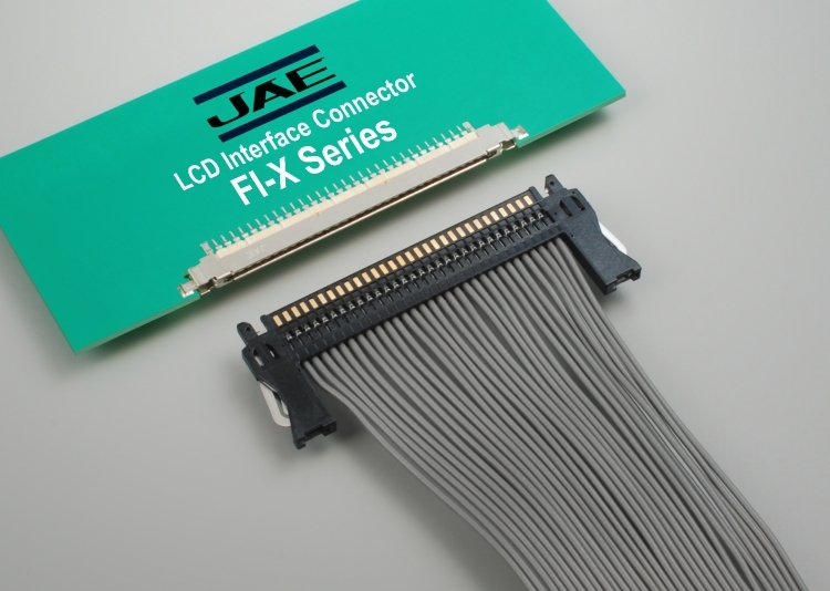 1.0mm pitch connector for interface of lcd