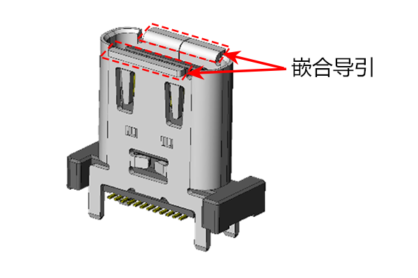 嵌合ガイドの位置説明図
