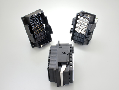 KN06 Series, Rectangular, Single-engagement, Modular Industrial Connector