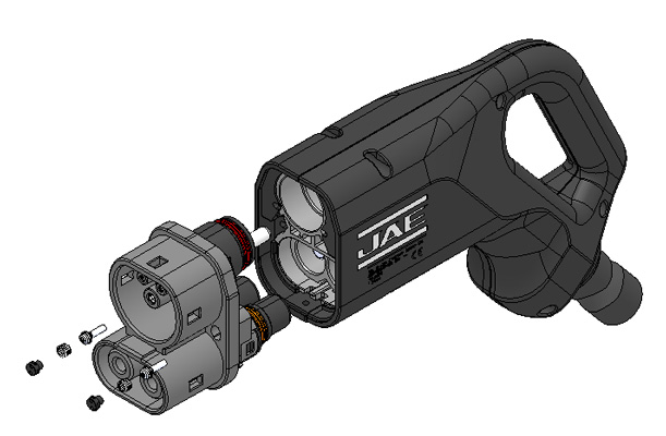 Drawing of replaceable area of KW04