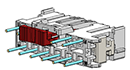 Socket Connector with CPA 10 pos.