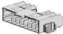 Pin Header Connector Angled 14極