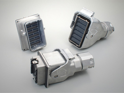 Rectangular waterproof connector KN01 series