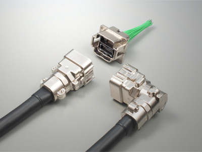 Rectangular all-plastic connector KN02 series