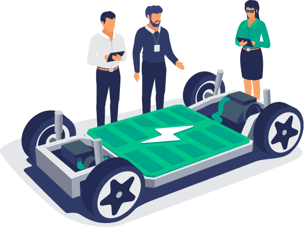 Image of EV designer discussion