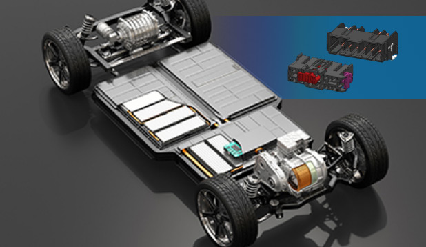 Image of battery management system and BMS high voltage connector