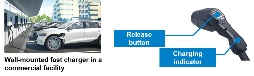 EV charging connector