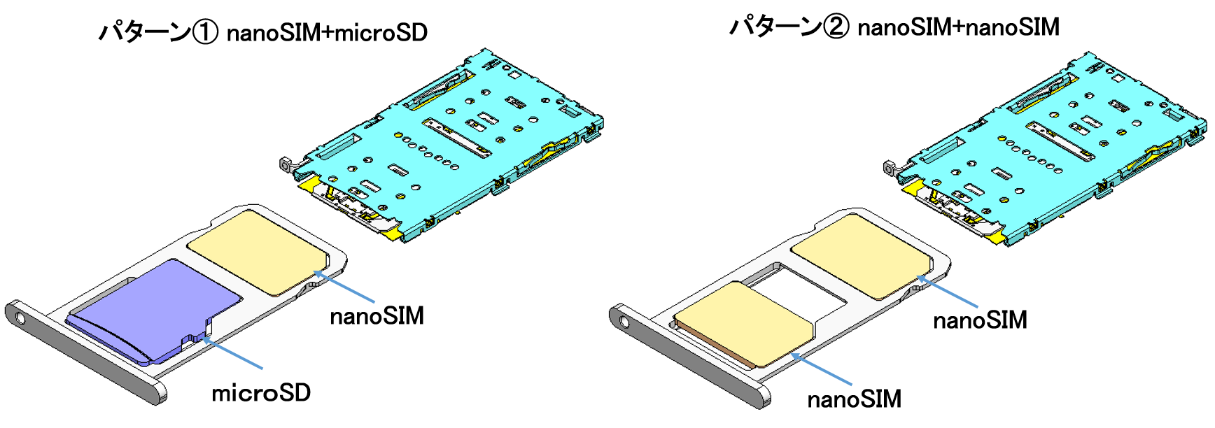 Nanosim Nanosim Microsdカード用コネクタ St19シリーズ コネクタ メーカー Jae 日本航空電子工業