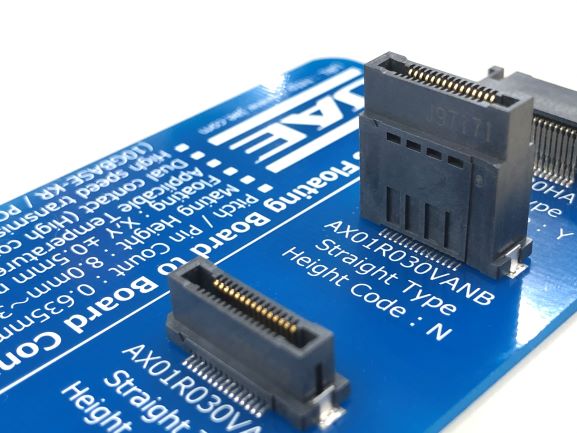 Absorbs misalignment of connector mounting on PCB