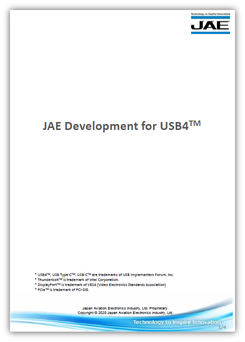 USB4 development