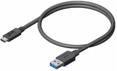USB 3.2 Gen1×2 & Gen2×2C to C ハーネス外観形状