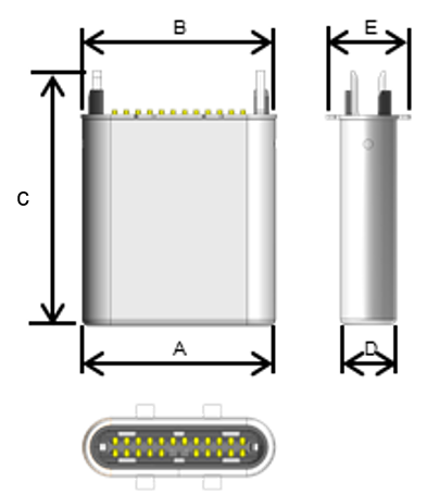Short plug external shape