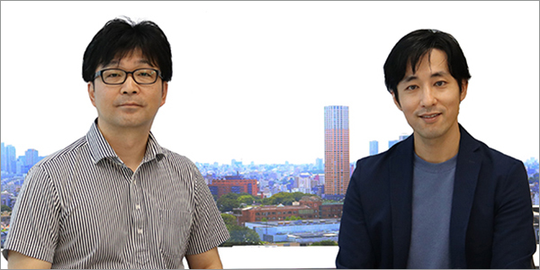 Two shots of JAE's Matsunaga and Xenoma's Nakajima