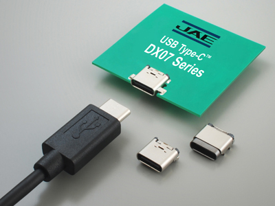 DX07 Series I/O Connector Compatible with the Next Generation USB Type-CTM Specification