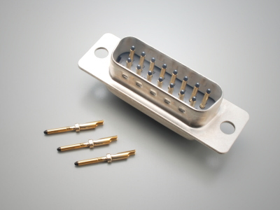 IEC60601-1: 2012 Compatible Anti-shock D-sub Pin Contact for Medical Devices by JAE electronics