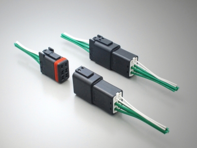 HB01 series Waterproof Cable-to-Cable Connector for Industrial Machinery by JAE electronics