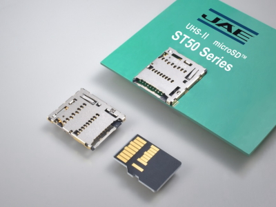 UHS-II対応microSDカード用コネクタ「ST50シリーズ」